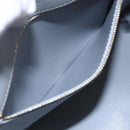 LOUIS VUITTON Monogram Vernis Houston Hand Bag Gris M91053 LV Auth 154839-22