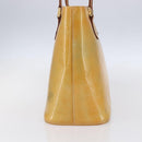 LOUIS VUITTON Monogram Vernis Houston Hand Bag Gris M91053 LV Auth 154839-4