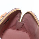 LOUIS VUITTON Monogram Vernis Alma PM Hand Bag Rose Velours M91583 Auth 154840-19