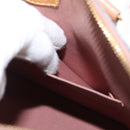 LOUIS VUITTON Monogram Vernis Alma PM Hand Bag Rose Velours M91583 Auth 154840-21