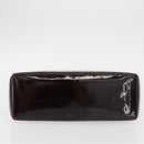 LOUIS VUITTON Monogram Vernis Wilshire PM Hand Bag Amarante M93641 Auth 154841-5