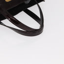 LOUIS VUITTON Monogram Vernis Wilshire PM Hand Bag Amarante M93641 Auth 154841-7