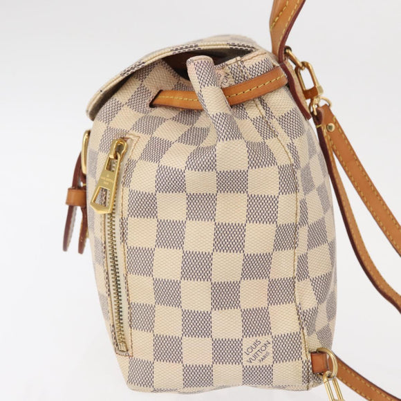 LOUIS VUITTON Damier Azur Speron BB Shoulder Bag N44026 LV Auth 154844