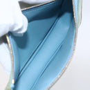 LOUIS VUITTON Monogram Vernis Lexington Pouch Baby Blue M91011 LV Auth 154849-11