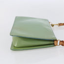 LOUIS VUITTON Monogram Vernis Lexington Pouch Baby Blue M91011 LV Auth 154849-4