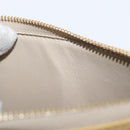 LOUIS VUITTON Monogram Vernis Lexington Accessory Pouch Beige M91010 Auth 154850-18