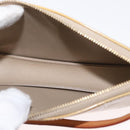 LOUIS VUITTON Monogram Vernis Lexington Accessory Pouch Beige M91010 Auth 154850-11