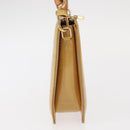 LOUIS VUITTON Monogram Vernis Lexington Accessory Pouch Beige M91010 Auth 154850-4