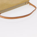 LOUIS VUITTON Monogram Vernis Lexington Accessory Pouch Beige M91010 Auth 154850-7