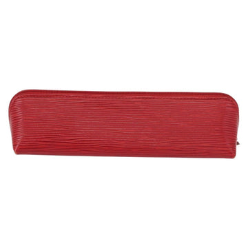 LOUIS VUITTON Epi Trousse Crayons Pen Case Red M56547 LV Auth 154851 - 0