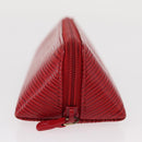 LOUIS VUITTON Epi Trousse Crayons Pen Case Red M56547 LV Auth 154851-4