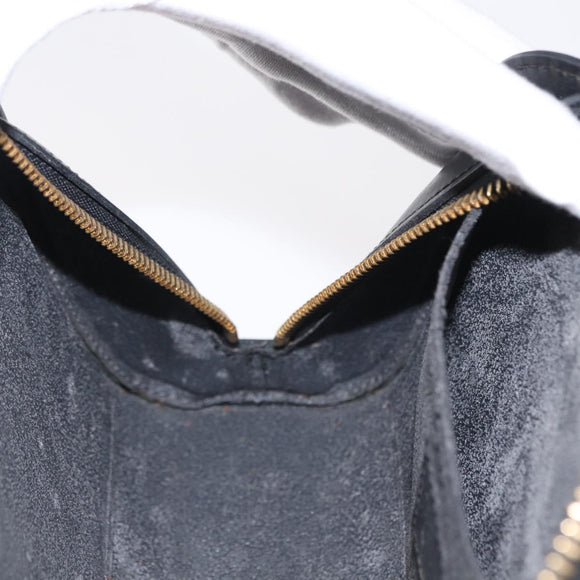 LOUIS VUITTON Epi Dauphine GM Cosmetic Pouch Black M48432 LV Auth 154852