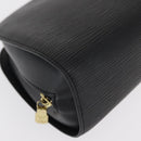 LOUIS VUITTON Epi Dauphine GM Cosmetic Pouch Black M48432 LV Auth 154852-8