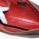 LOUIS VUITTON Damier Ebene Trousse Toilette 25 Clutch Bag N47624 LV Auth 154853-11