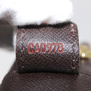 LOUIS VUITTON Damier Ebene Trousse Toilette 25 Clutch Bag N47624 LV Auth 154853-12