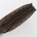 LOUIS VUITTON Damier Ebene Trousse Toilette 25 Clutch Bag N47624 LV Auth 154853-5