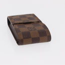 LOUIS VUITTON Damier Ebene Etui Cigarette Case N63024 LV Auth 154855-5