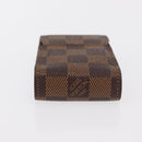 LOUIS VUITTON Damier Ebene Etui Cigarette Case N63024 LV Auth 154855-6
