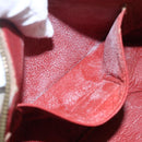 LOUIS VUITTON Damier Ebene Pochette Cosmetic PM Pouch N47516 LV Auth 154856-11