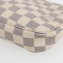 LOUIS VUITTON Damier Azur Pochette Accessoires Beutel N51986 LV Auth 154858-16