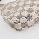 LOUIS VUITTON Damier Azur Pochette Accessoires Pouch N51986 LV Auth 154858-17