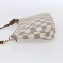 LOUIS VUITTON Damier Azur Pochette Accessoires Pouch N51986 LV Auth 154858-3