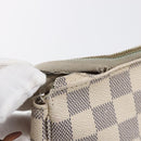 LOUIS VUITTON Damier Azur Pochette Accessoires Beutel N51986 LV Auth 154858-7