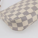 LOUIS VUITTON Damier Azur Pochette Accessoires Pouch N51986 LV Auth 154860M-17