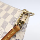 LOUIS VUITTON Damier Azur Pochette Accessoires Pouch N51986 LV Auth 154860M-19