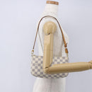 LOUIS VUITTON Damier Azur Pochette Accessoires Pouch N51986 LV Auth 154860M-23