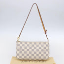LOUIS VUITTON Damier Azur Pochette Accessoires Pouch N51986 LV Auth 154860M-12