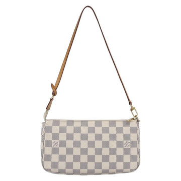 LOUIS VUITTON Damier Azur Pochette Accessoires Pouch N51986 LV Auth 154860M - 0