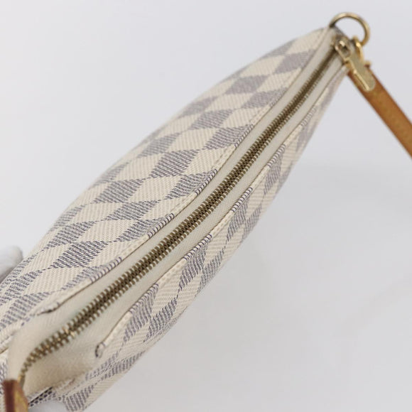 LOUIS VUITTON Damier Azur Pochette Accessoires Pouch N51986 LV Auth 154860M