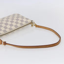 LOUIS VUITTON Damier Azur Pochette Accessoires Pouch N51986 LV Auth 154860M-7