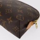LOUIS VUITTON Monogram Pochette Cosmetic PM Pouch M43998 LV Auth 154864-16