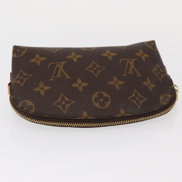 LOUIS VUITTON Monogram Pochette Cosmetic PM Pouch M43998 LV Auth 154864