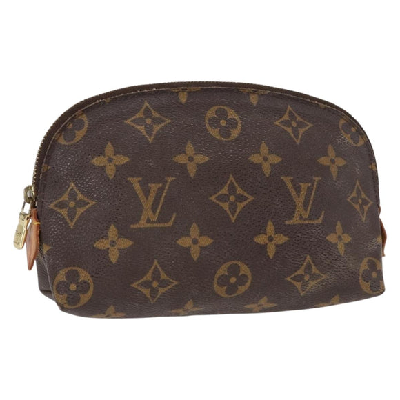 LOUIS VUITTON Monogram Pochette Cosmetic PM Pouch M43998 LV Auth 154865