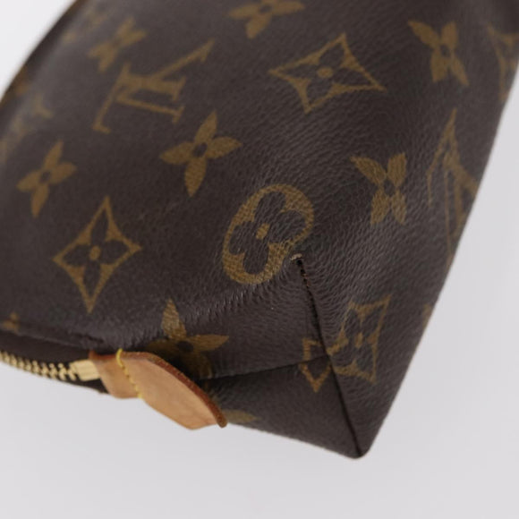 LOUIS VUITTON Monogram Pochette Cosmetic PM Pouch M43998 LV Auth 154865