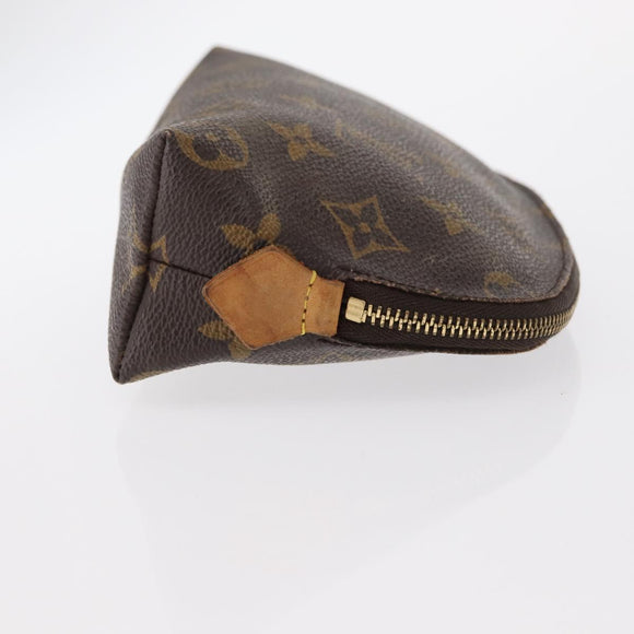 LOUIS VUITTON Monogram Pochette Cosmetic PM Pouch M43998 LV Auth 154865