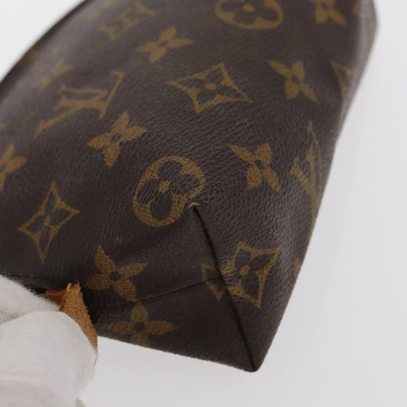 LOUIS VUITTON Monogram Pochette Cosmetic PM Pouch M43998 LV Auth 154865