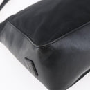 GUCCI GG Canvas Shoulder Bag Black Silver 001 3766 2123 Auth 154866-16