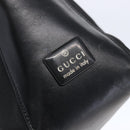 GUCCI GG Canvas Shoulder Bag Black Silver 001 3766 2123 Auth 154866-17