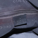 GUCCI GG Canvas Shoulder Bag Black Silver 001 3766 2123 Auth 154866-18