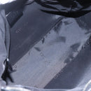 GUCCI GG Canvas Shoulder Bag Black Silver 001 3766 2123 Auth 154866-11