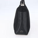 GUCCI GG Canvas Shoulder Bag Black Silver 001 3766 2123 Auth 154866-4