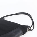 GUCCI GG Canvas Shoulder Bag Black Silver 001 3766 2123 Auth 154866-8
