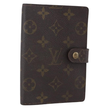 LOUIS VUITTON Monogram Agenda PM Day Planner Cover R20005 LV Auth 154868