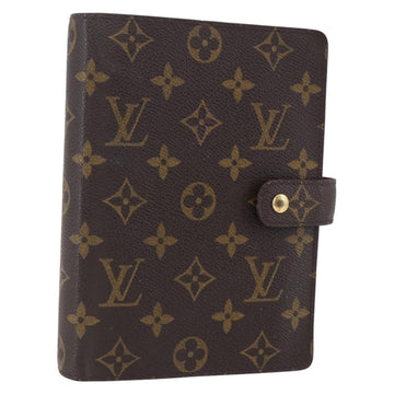 LOUIS VUITTON Monogram Agenda MM Day Planner Cover R20105 LV Auth 154870
