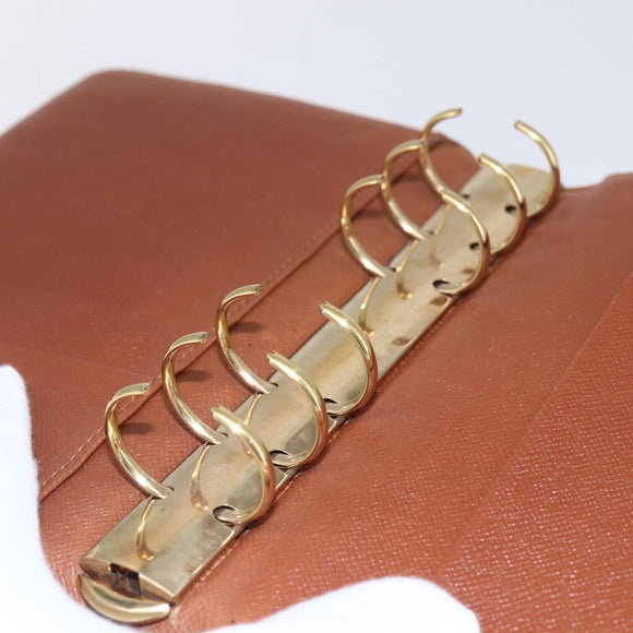 LOUIS VUITTON Monogram Agenda MM Day Planner Cover R20105 LV Auth 154870