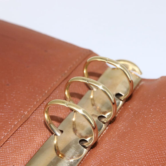 LOUIS VUITTON Monogram Agenda MM Day Planner Cover R20105 LV Auth 154870